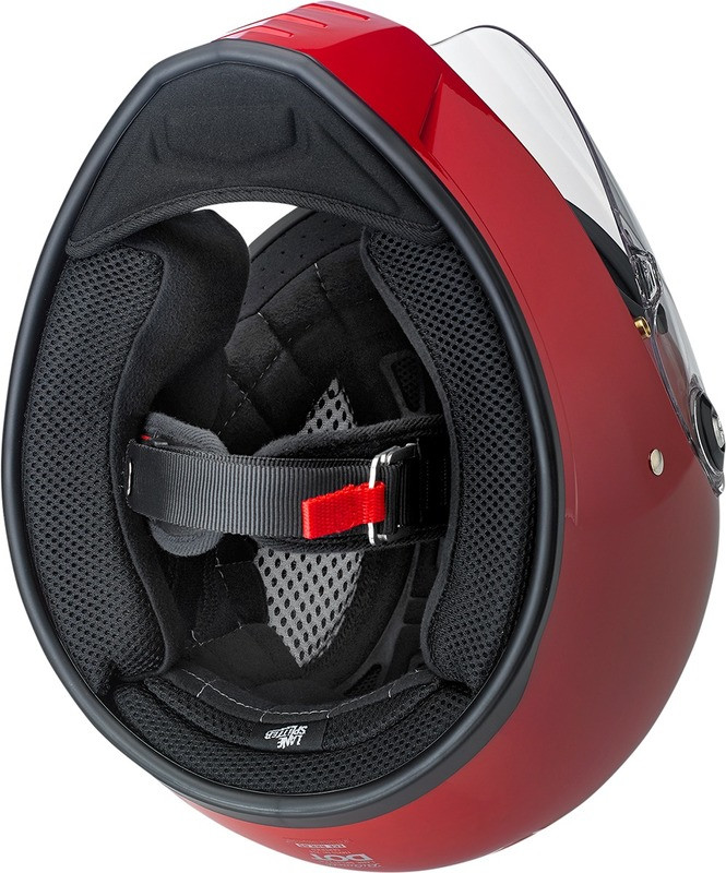 Biltwell Lane Splitter Gloss Blood Red Helmet