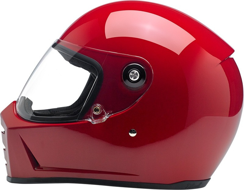 Biltwell Lane Splitter Gloss Blood Red Helmet