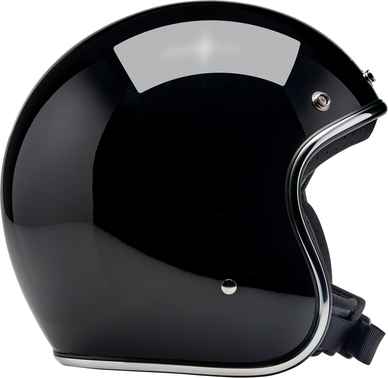 Biltwell Bonanza Gloss Black Helmet