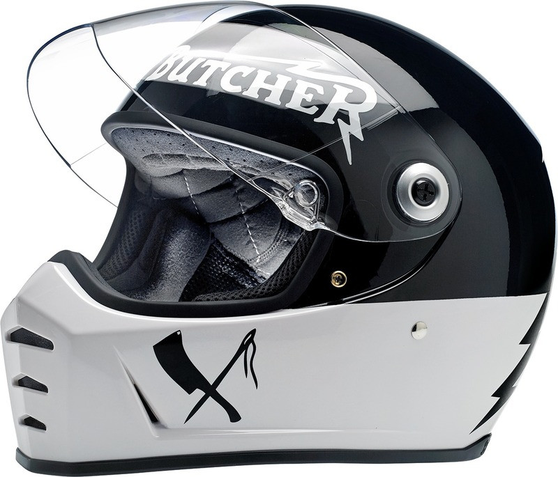 Biltwell Lane Splitter Rusty Butcher Helmet
