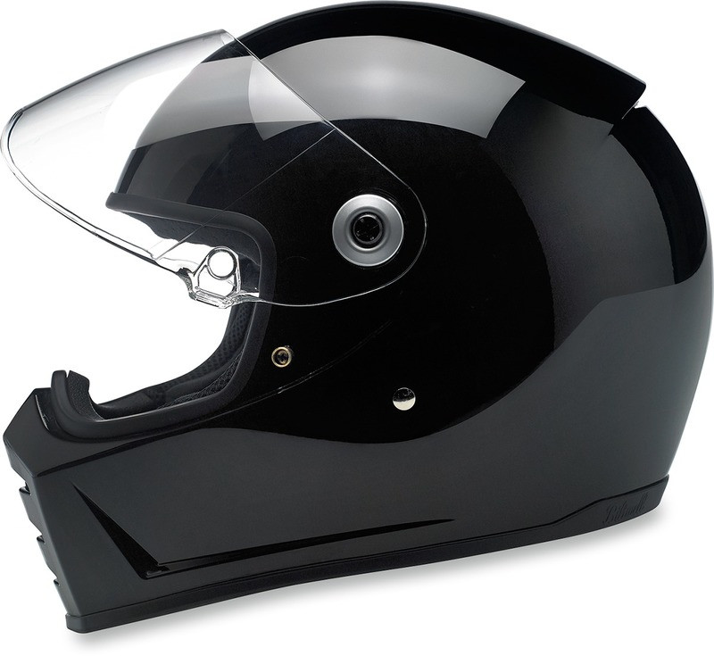 Biltwell Lane Splitter Gloss Black Helmet
