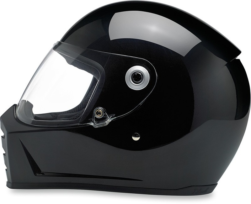Biltwell Lane Splitter Gloss Black Helmet