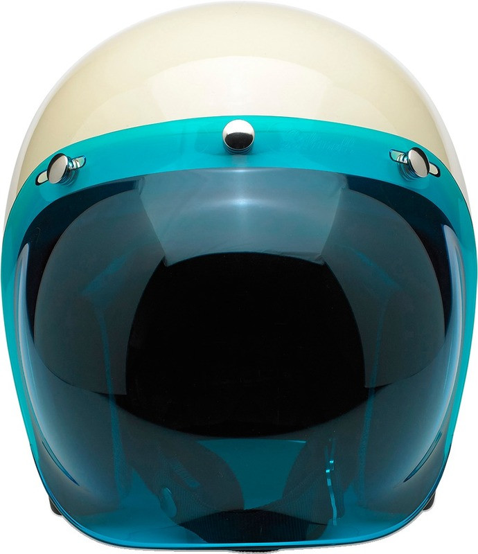 Biltwell Bonanza Gloss Vintage White Helmet