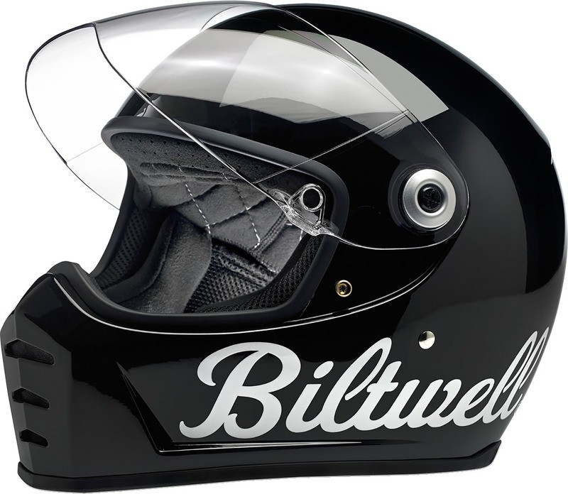 Biltwell Lane Splitter Factory Gloss Black Helmet
