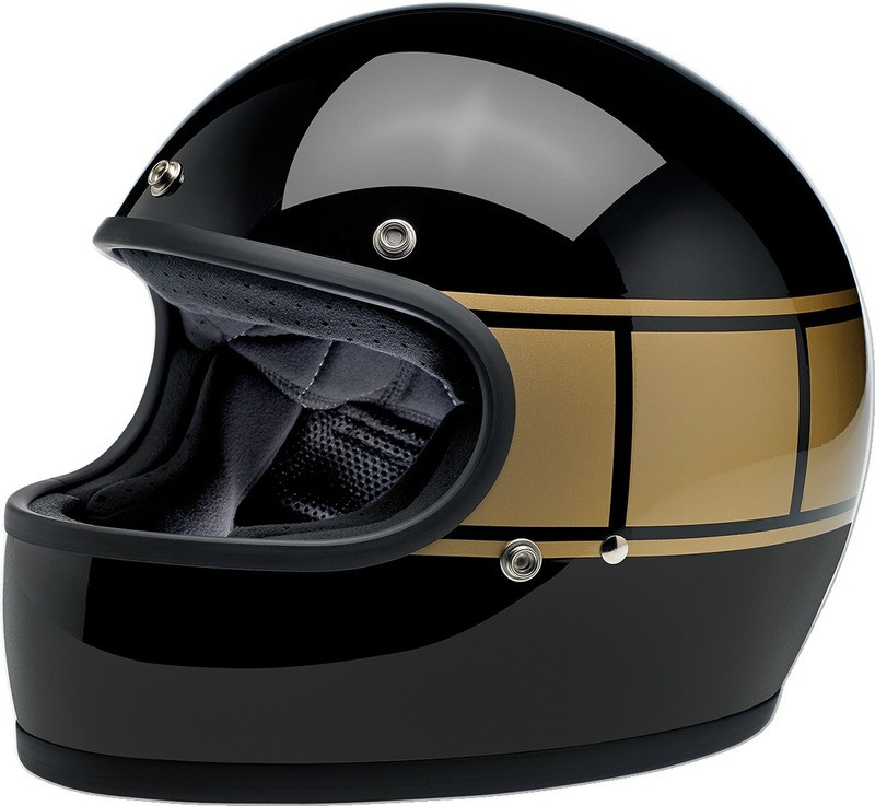 Biltwell Gringo Gloss Black Holeshot Helmet