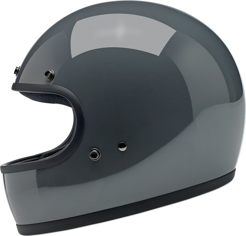 Biltwell Gringo Gloss Storm Gray Helmet