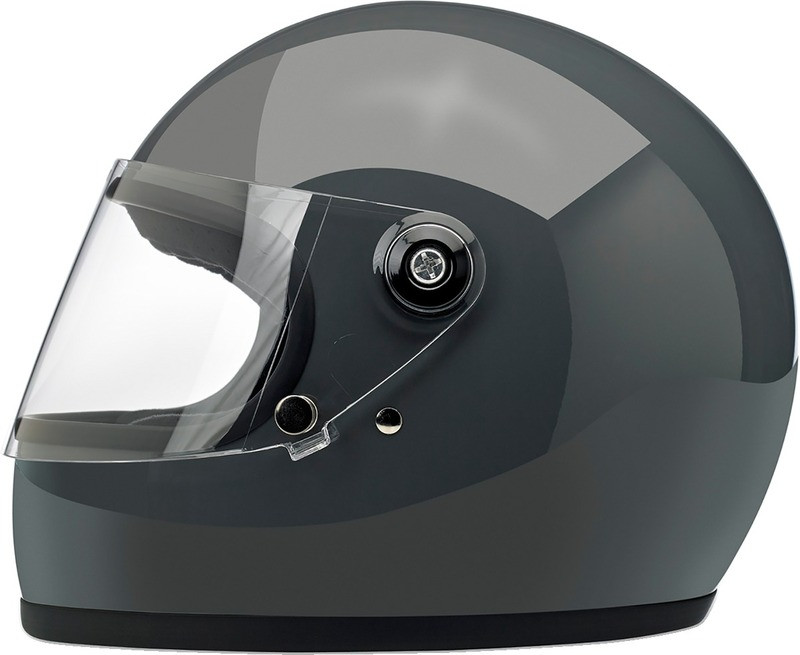 Biltwell Gringo S Gloss Storm Gray Helmet