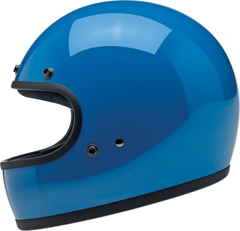 Biltwell Gringo Gloss Tahoe Blue Helmet