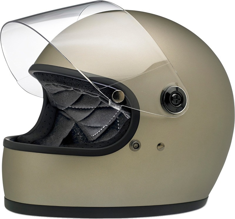 Biltwell Gringo S Flat Titanium Helmet - Speed Addicts