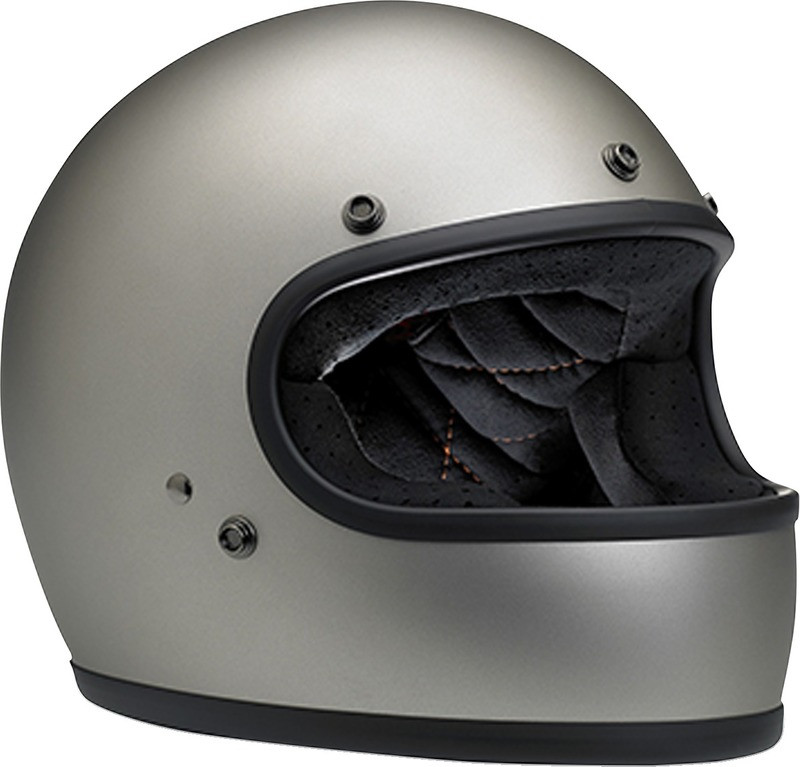 Biltwell Gringo Flat Titanium Helmet