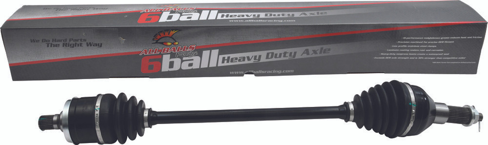 All Balls 6 Ball Heavy Duty Axle Front - AB6-KW-8-138