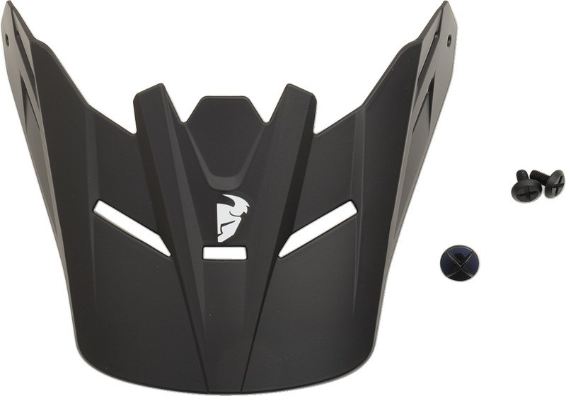 Thor Youth Sector Matte Black Blackout Visor