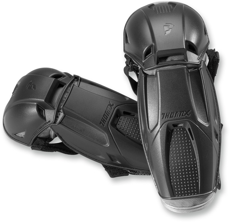 Thor Youth Quadrant Black Elbow Guards