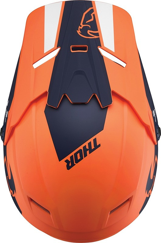 Thor Youth Sector MIPS Orange Navy Split Helmet
