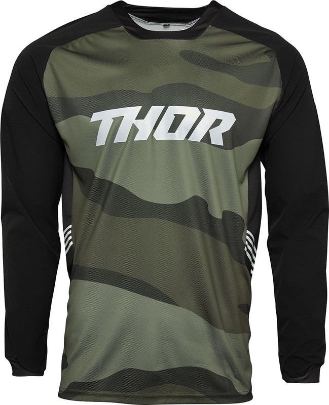 Thor Terrain Green Camo Jersey