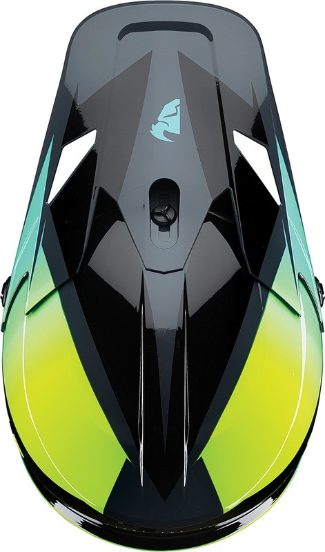 Thor Sector Acid Teal Fader Helmet