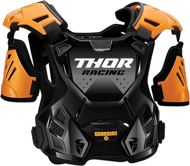 Thor Guardian Orange Black Deflector Armor