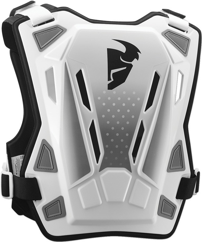Thor Guardian MX White Black Deflector Armor