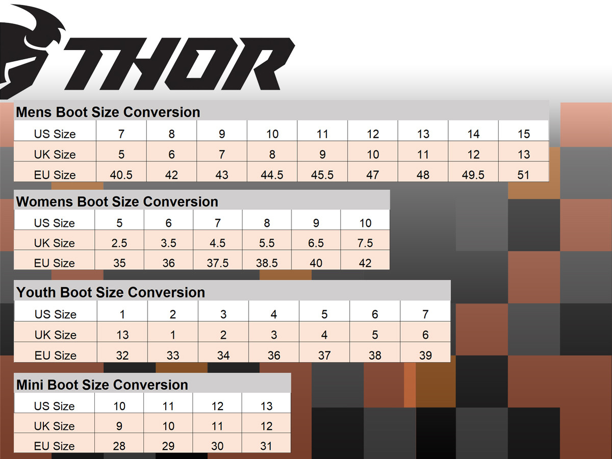 Thor Blitz XP Red Black Boots - MX Sole - Speed Addicts