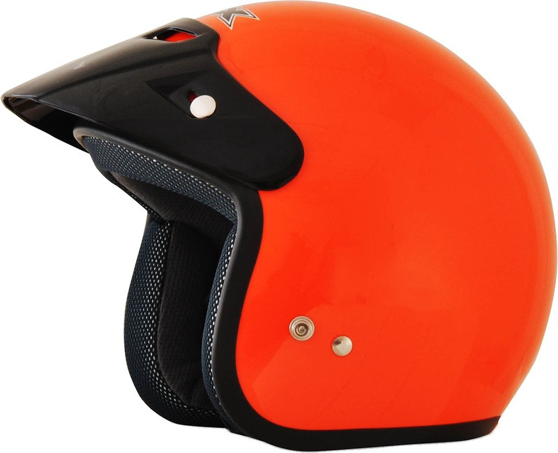 AFX Youth FX-75Y Safety Orange Solid Helmet