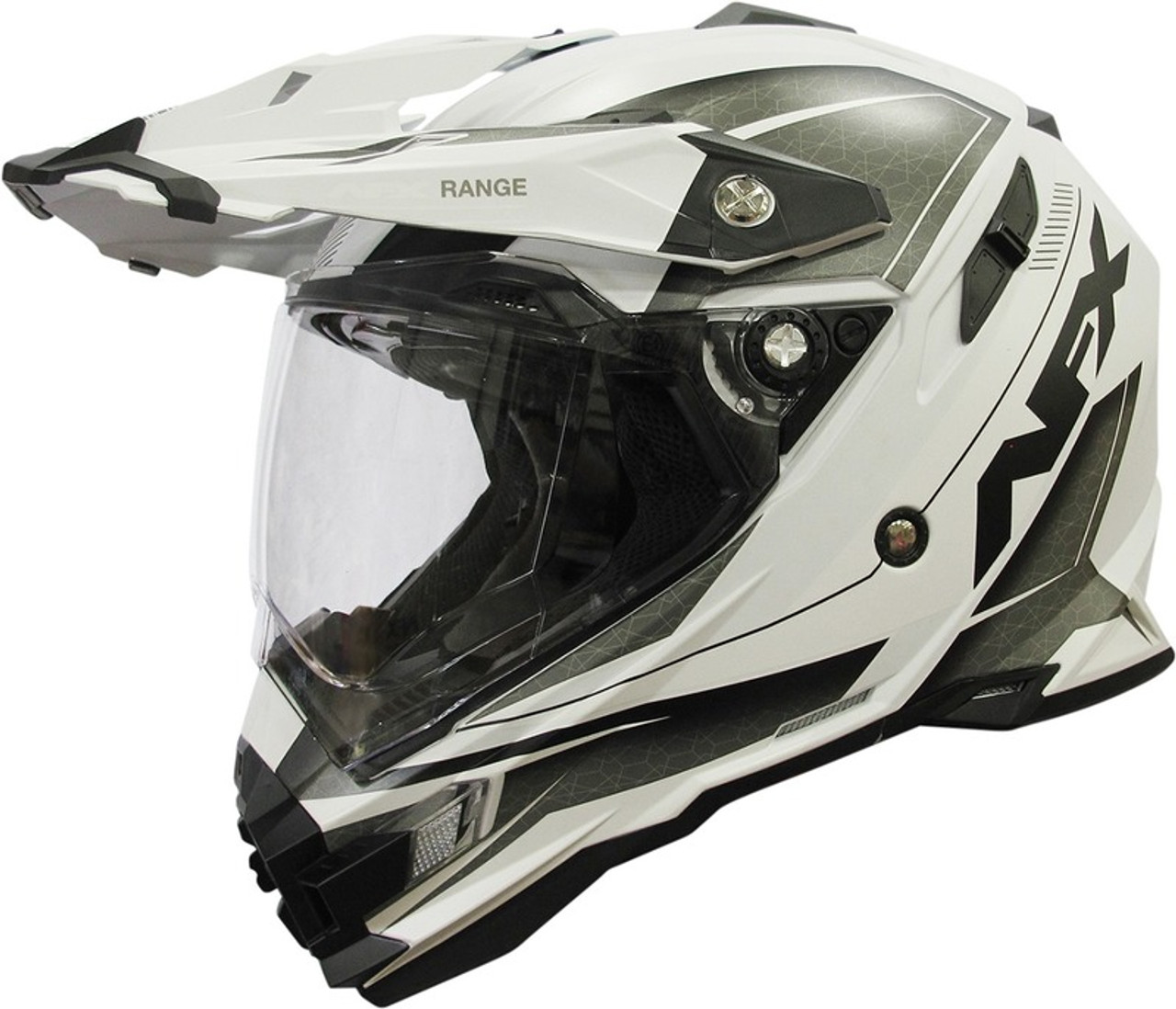 AFX FX-41 Matte White Range Helmet