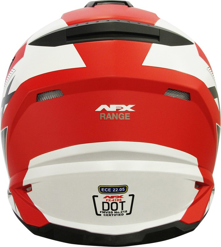 AFX FX-41 Matte Red Range Helmet