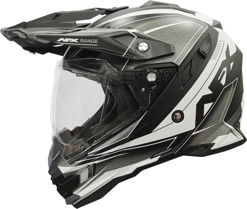 AFX FX-41 Matte Black Range Helmet