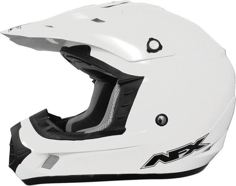 AFX FX-17 White Solid Helmet