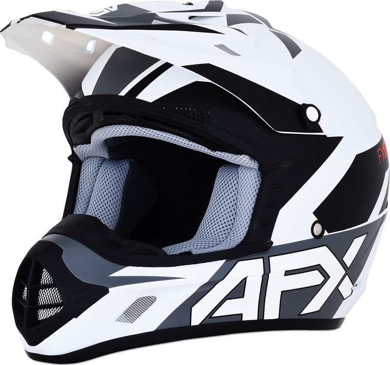 AFX FX-17 Matte White Aced Helmet