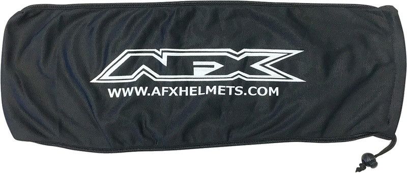 AFX Drawstring Black Face Shield Bag