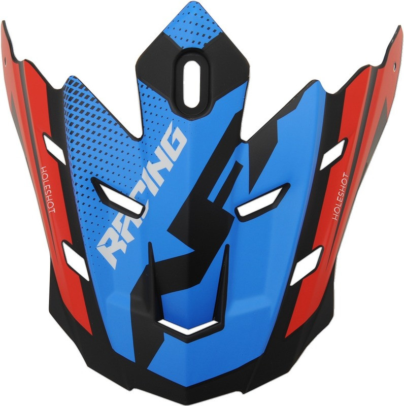 AFX FX-17/FX-17Y Matte Black Red White Blue Peak-Holeshot