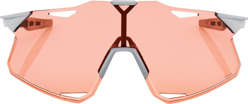 100% Hypercraft Matte Gray HiPER Coral Lens Sunglasses - Speed Addicts