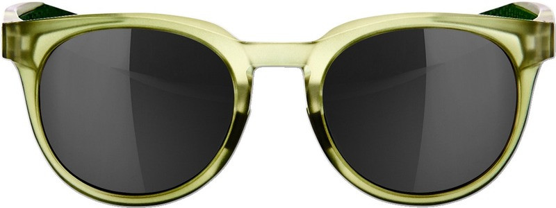 100% Campo Olive Black Mirror Sunglasses