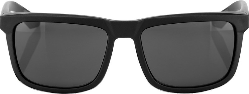 100% Blake Matte Black Smoke Sunglasses