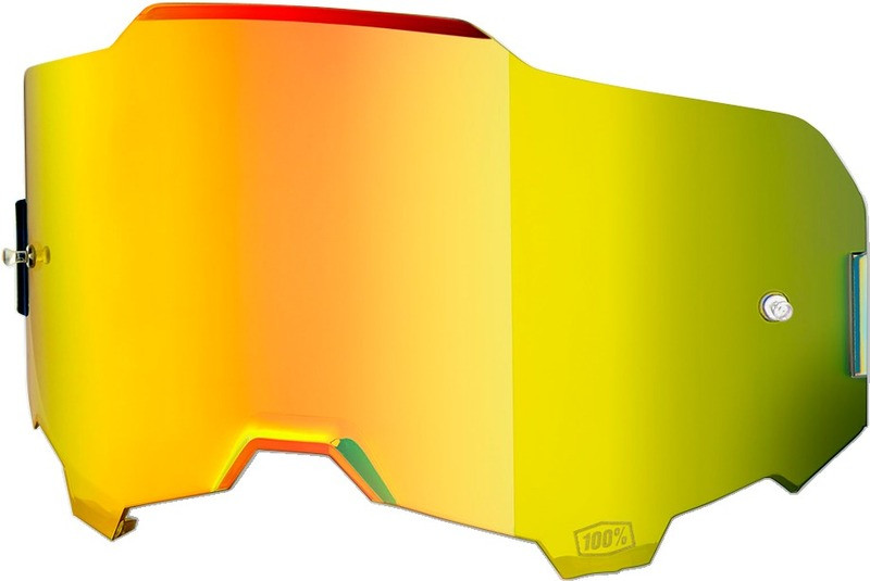 100% Armega Gold Mirror Goggle Lens