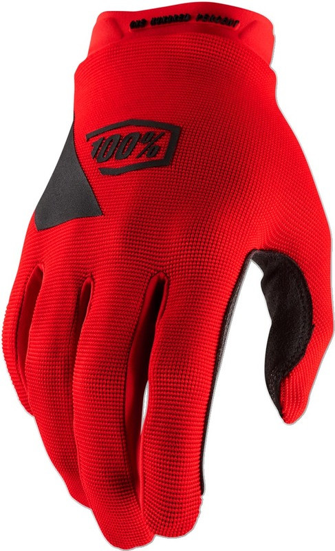 100% Ridecamp Youth Red Gloves