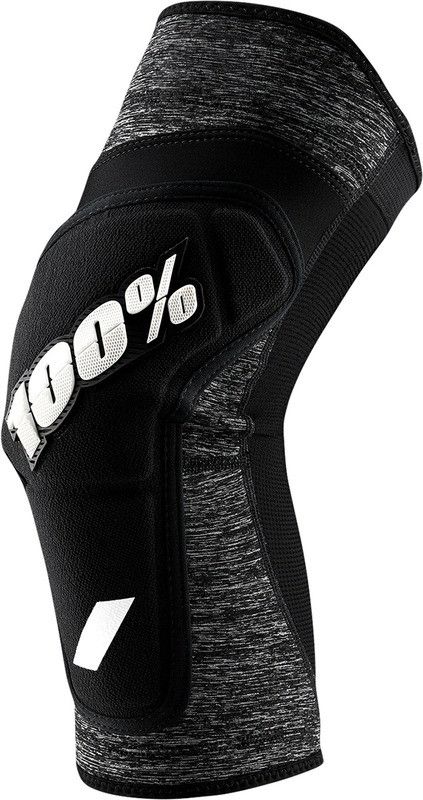 100% Ridecamp Gray Black Knee Guards