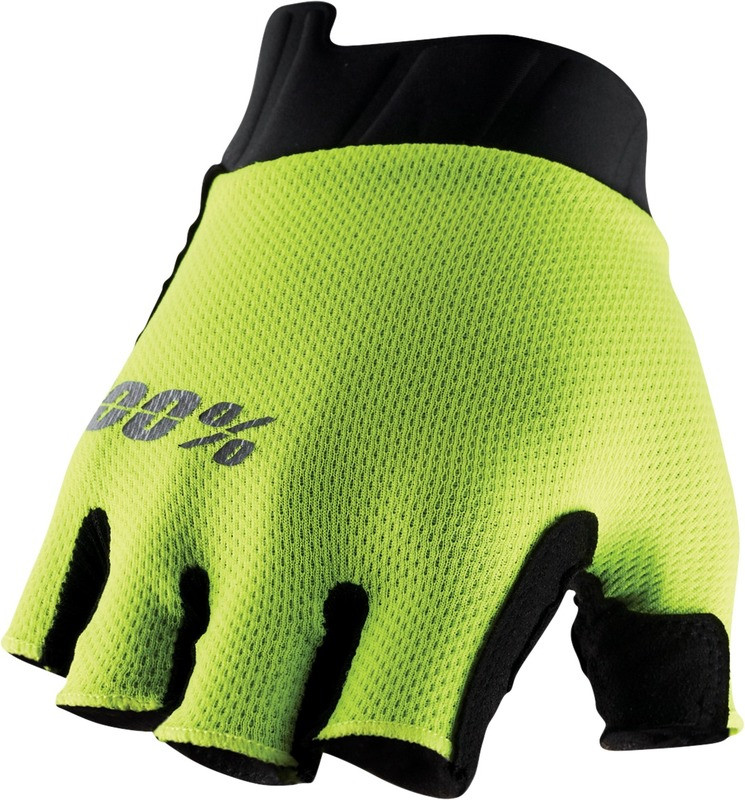 100% Exceeda Fluorescent Yellow Gloves