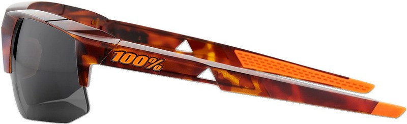 100% Speedcoupe Dark Havana-Smoke Performance Sunglasses