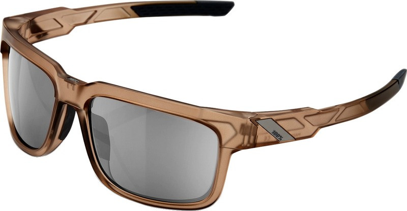 100% Type-S Sepia-Silver Mirror Performance Sunglasses