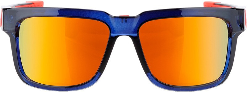 100% Type-S Anthem-Red Mirror Performance Sunglasses