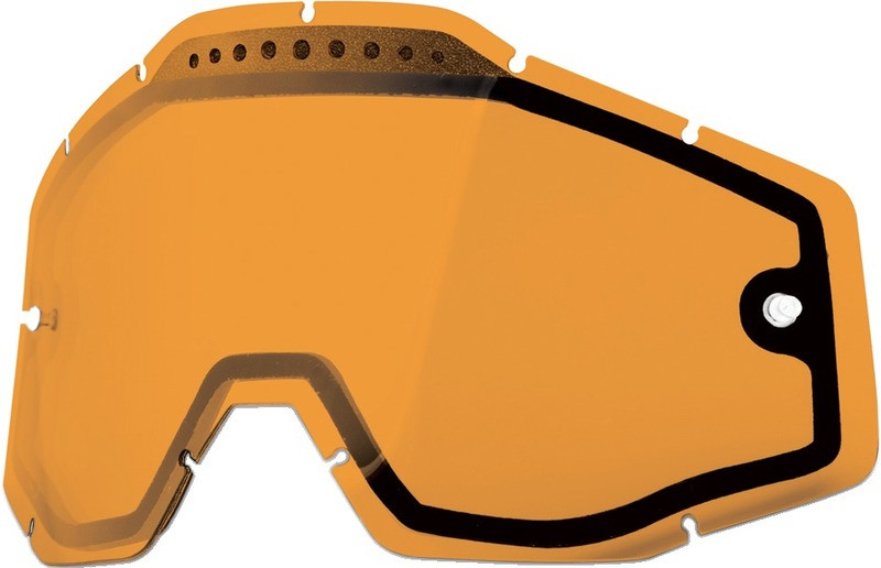 100% Accuri-Racecraft-Strata Persimmon Dual Lens Goggle-Vented