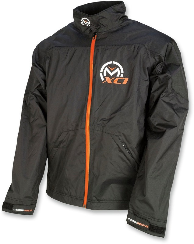 Moose Racing Youth XC1 Black Rain Jacket