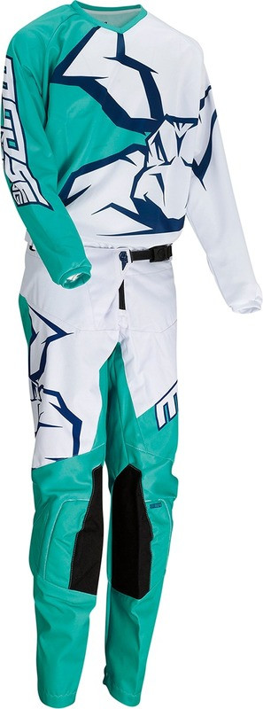 Moose Racing Youth Qualifier Mint White Navy Pants