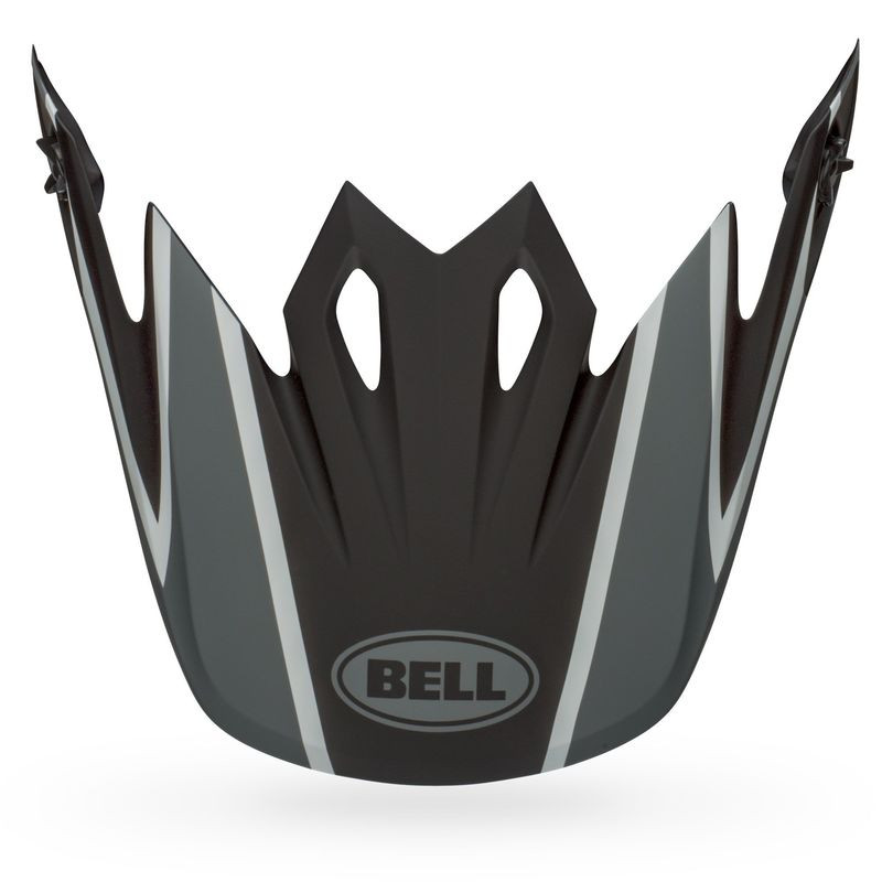 Bell MX-9 Twitch Matte Black Gray White Visor