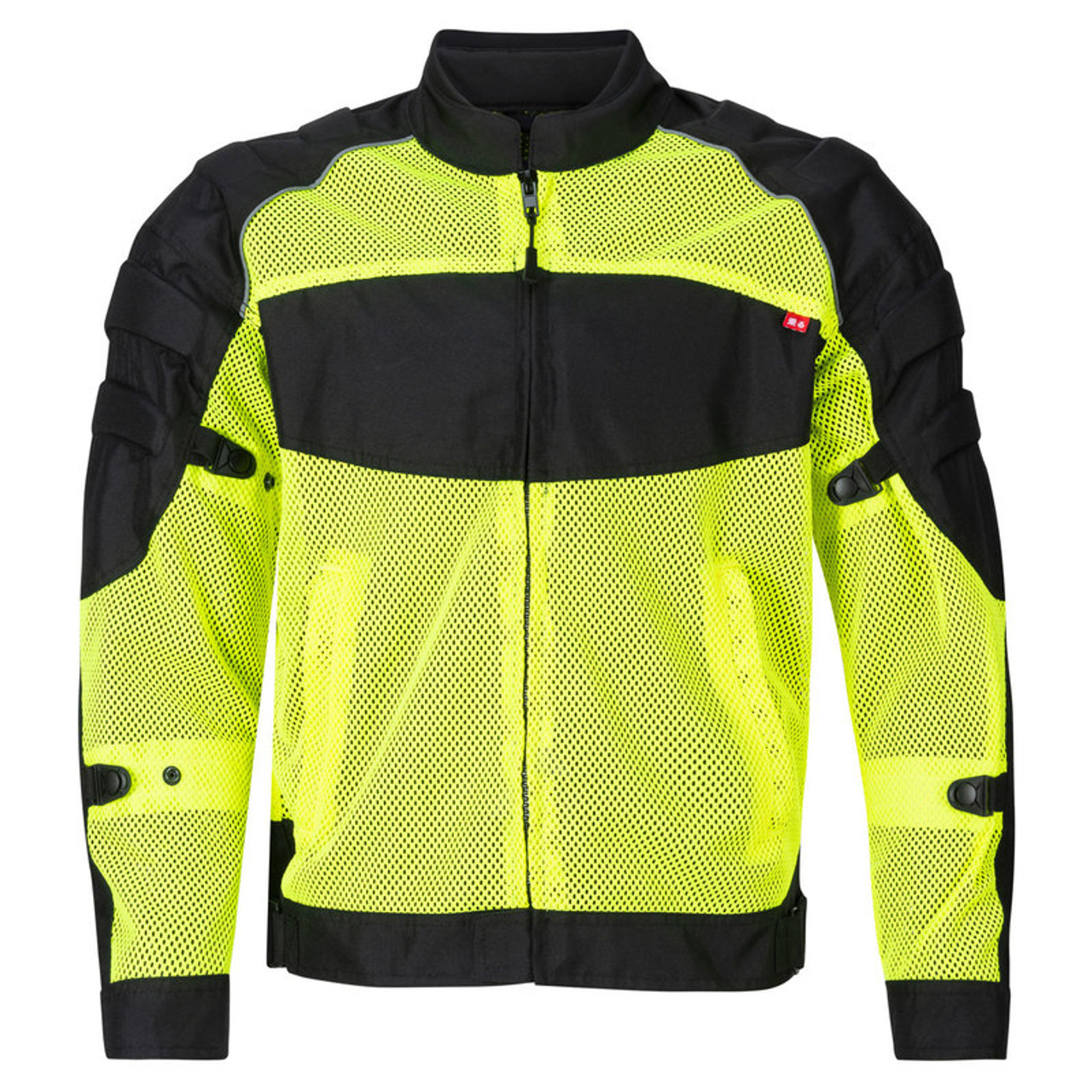 NORU Kaze Fluorescent Black Full Mesh Jacket