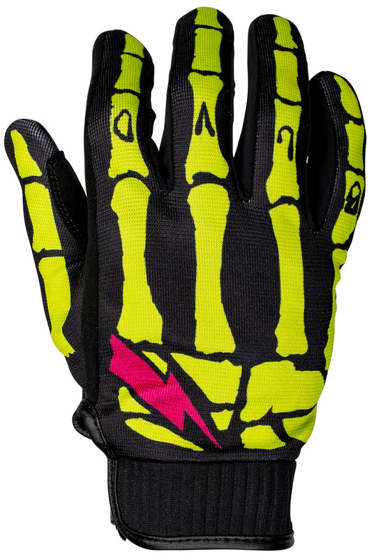 Cortech Hell-Diver Hi-Viz Purple Gloves