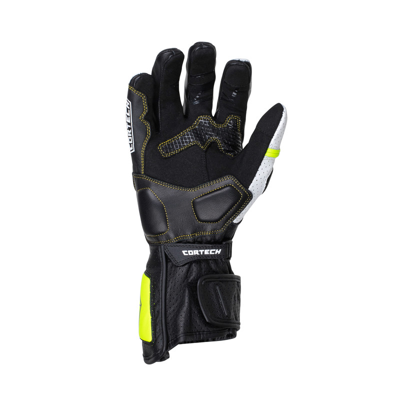 Cortech Chicane V1 RR Hi-Viz Black Gloves