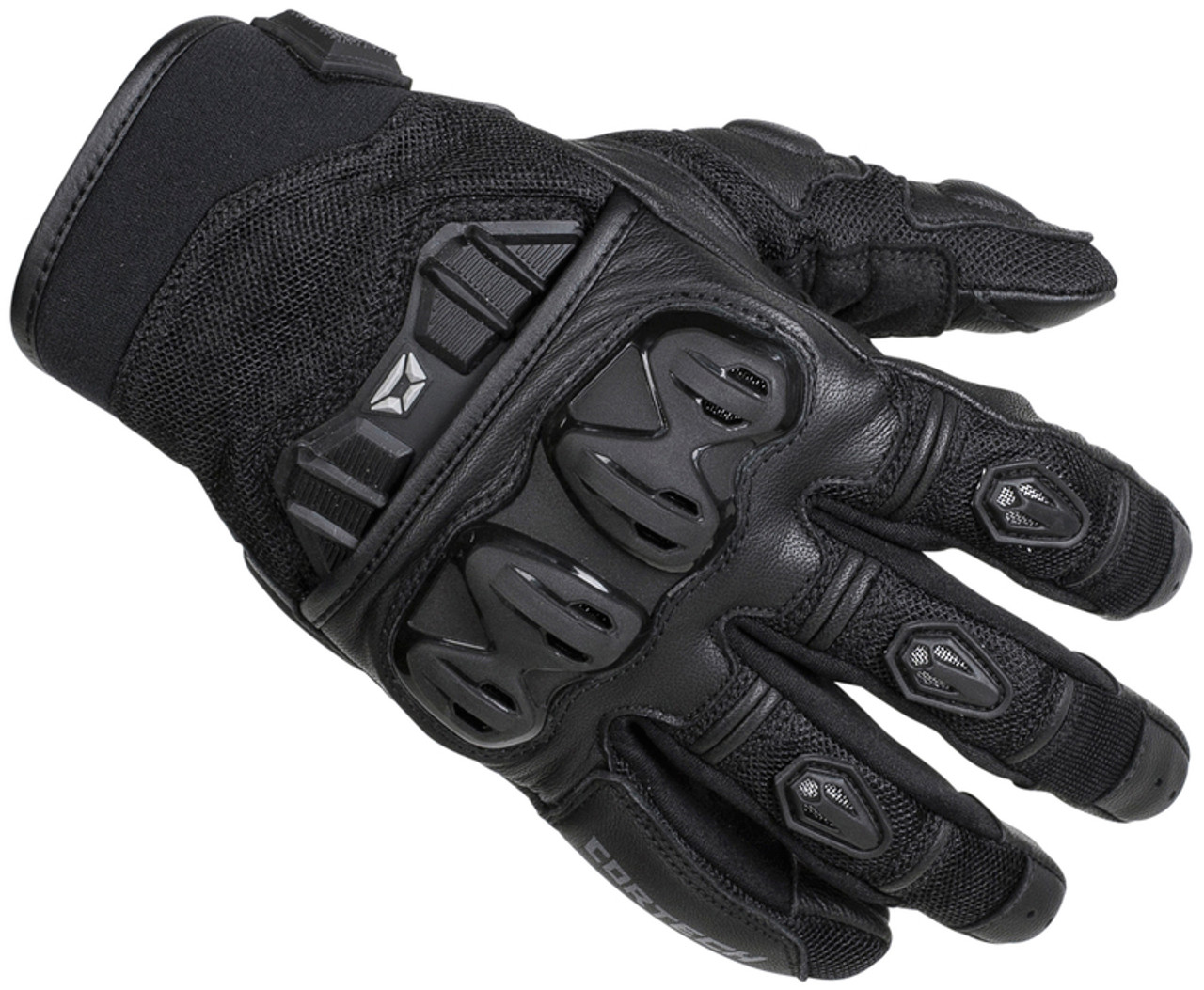 Cortech Hyper-Flo Air Black Gloves