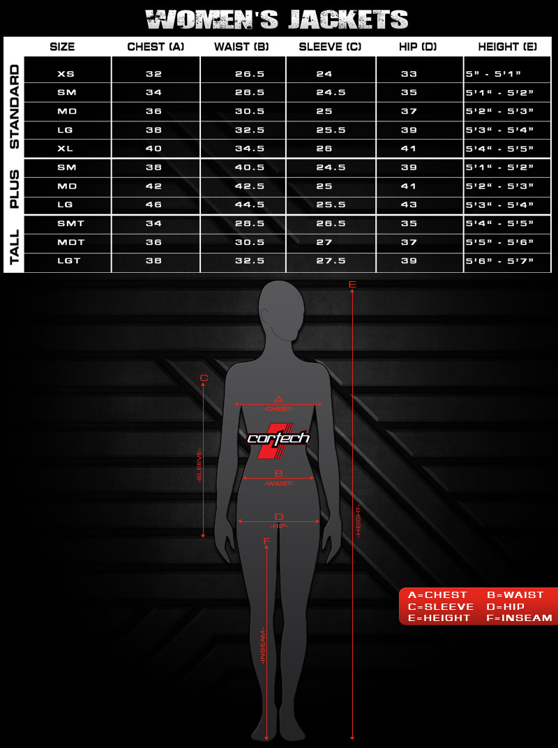 Cortech Womens Wildcat Gunmetal Bomber Jacket